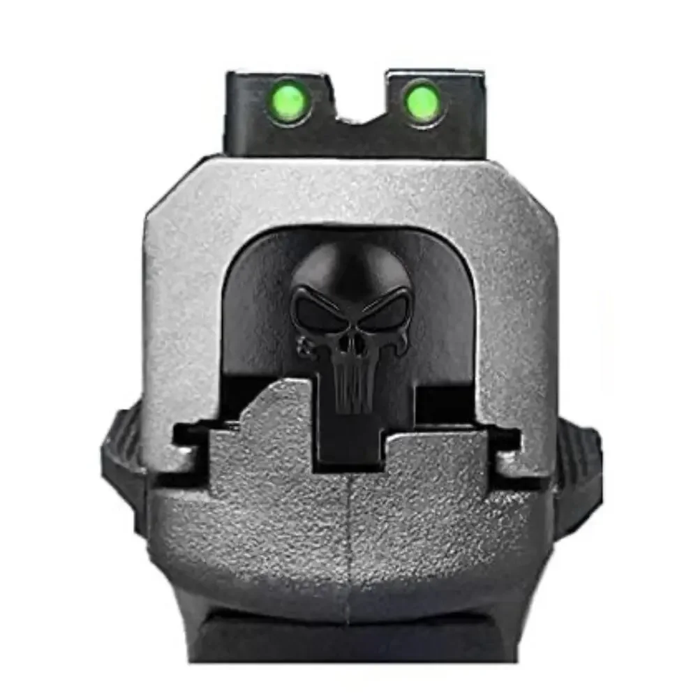 Black Skull Rear Slide Cover Plate Smith & Wesson M&P Rear Slide Cover Plate